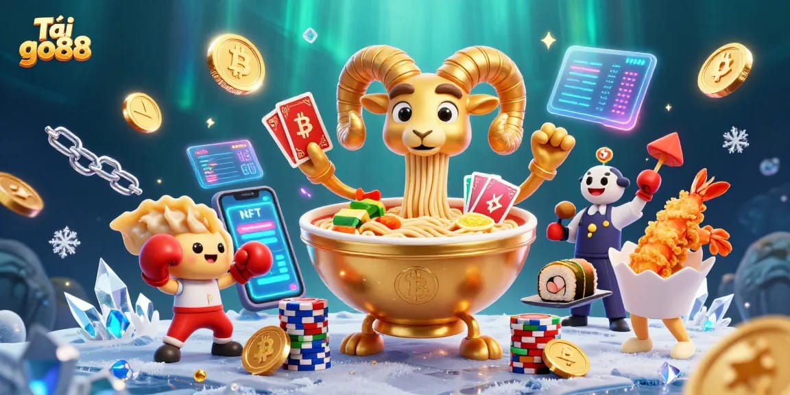 Engage in exciting gameplay with Tải go88 featuring 3D characters and casino elements.