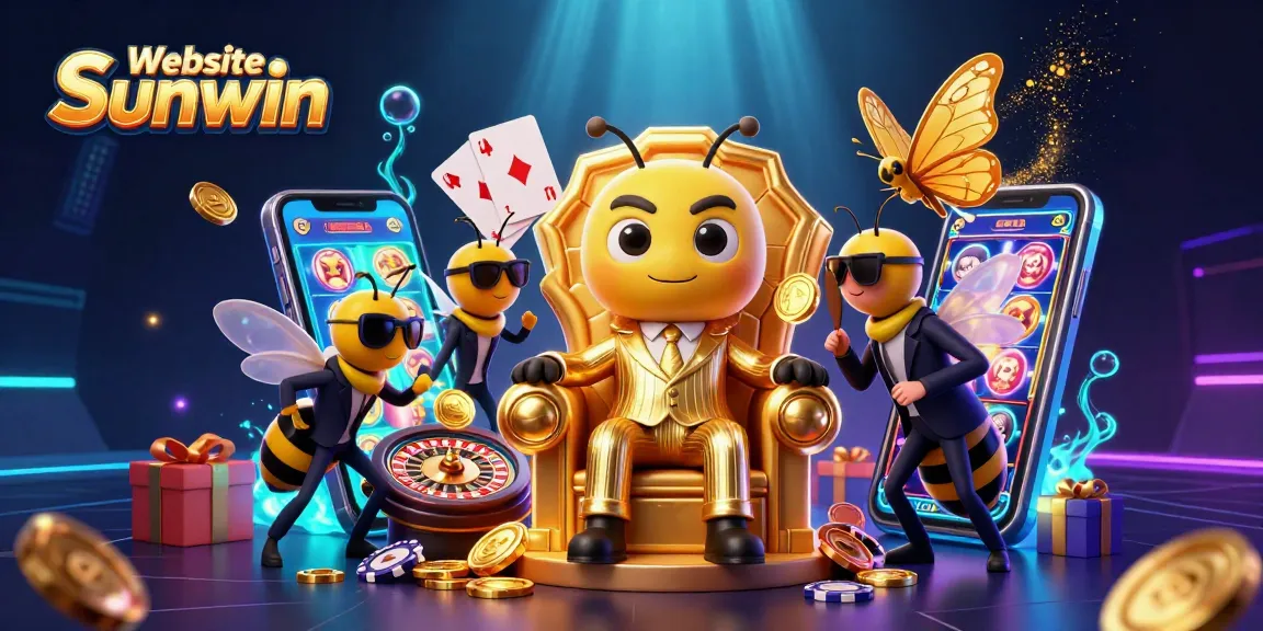 Engage in thrilling gameplay at Website Sunwin, featuring colorful slots and dynamic 3D characters.